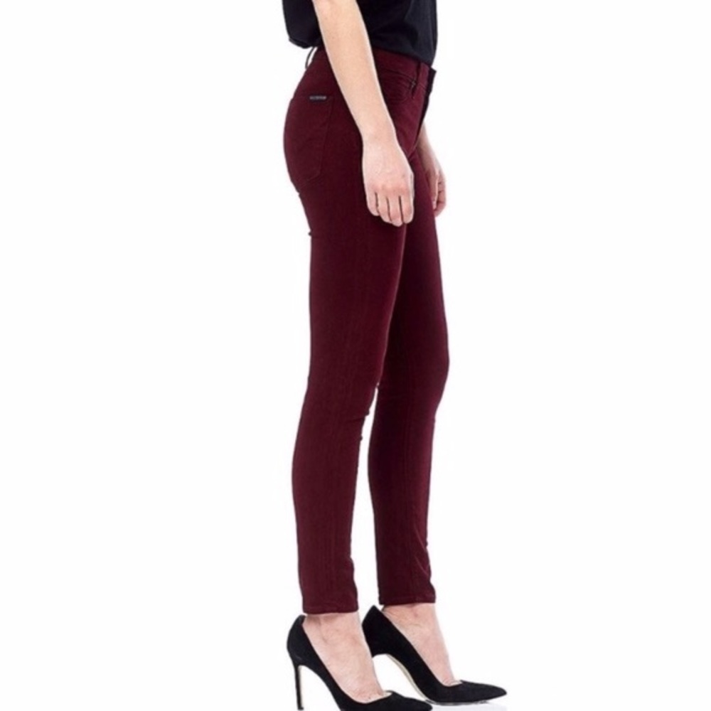 Sz 25 Hudson Nico Super Skinny Mid Rise Jean
